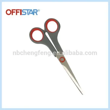 stainless steel curved metal cutting tailoring scissor