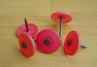 Round Plastic Cap Nails with Different Color