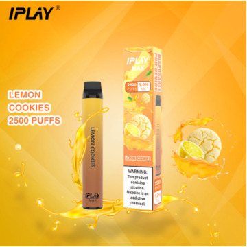 Hot Sale IPLAY MAX 2500 Puffs Disposable Pod