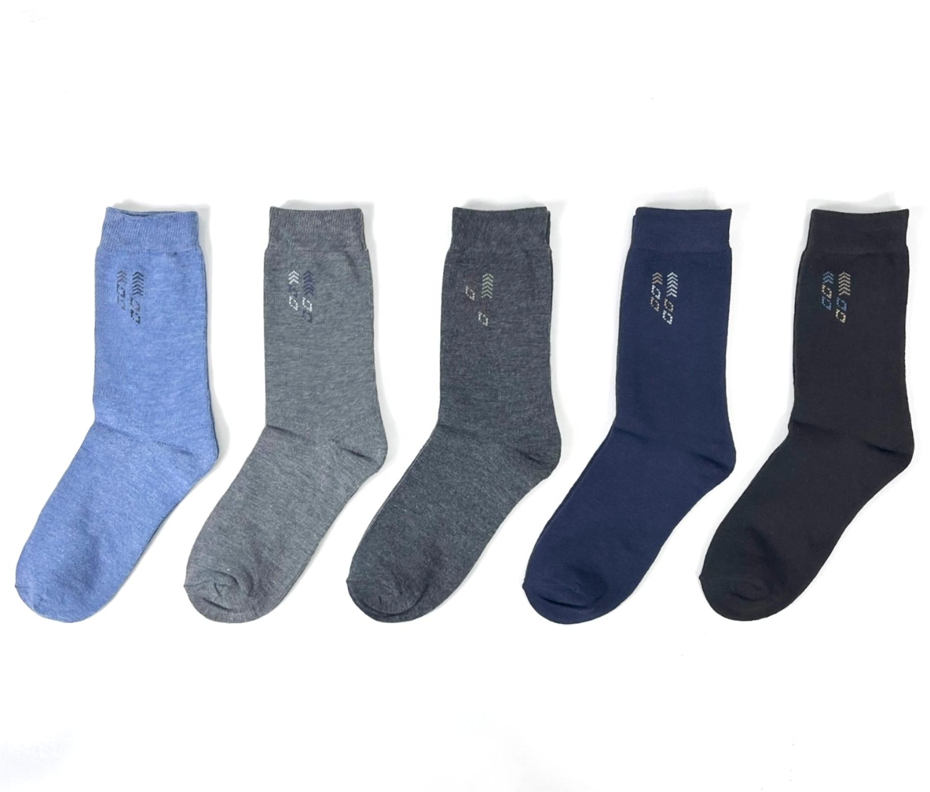 New design Wholesale custom logo High quality polyester crew socks new fashion Business leisure cosy socks for men2