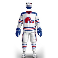 Han Duck free shipping Quebec Training wear With fans Logo ice hockey jersey s in stock customized cheap high quality