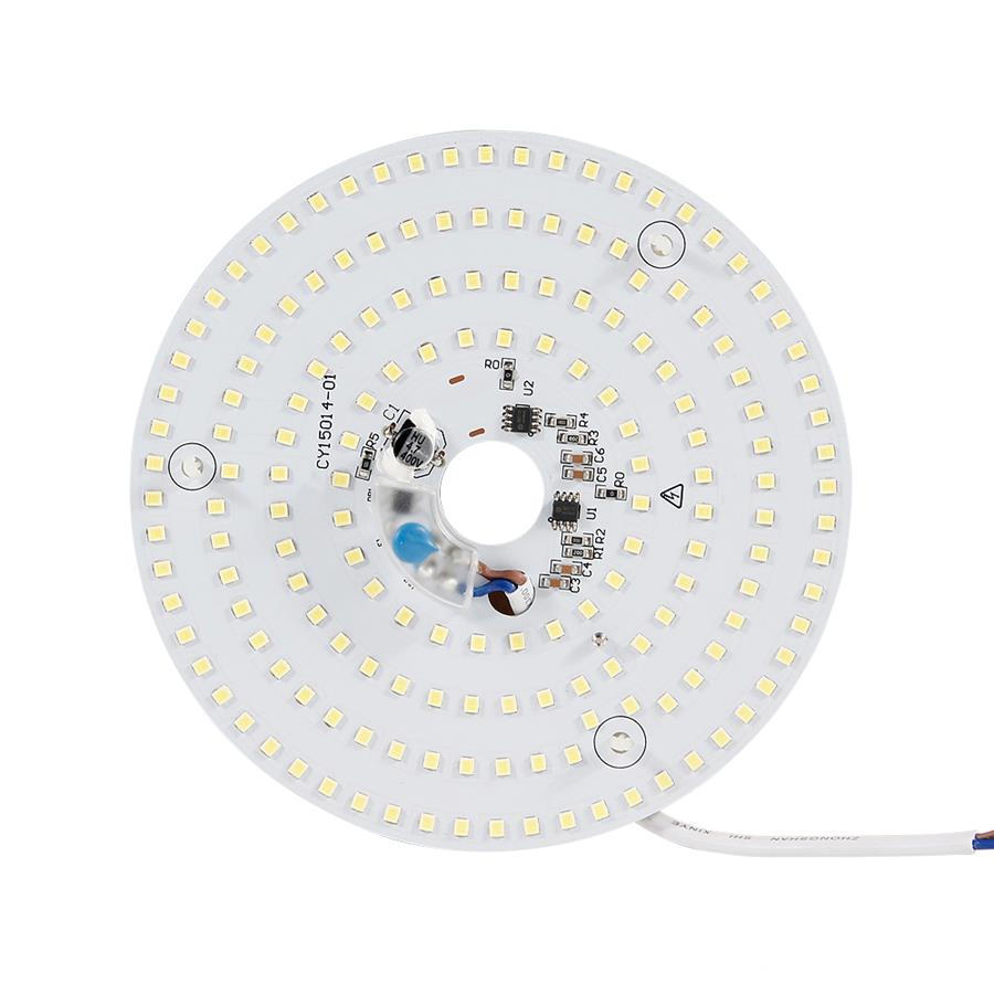 white light 15W led dimmer module round ac 220v