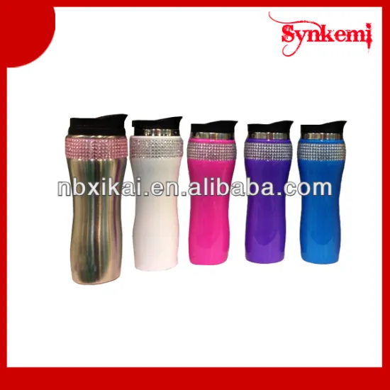 16oz Stainless steel diamond mugs for sale