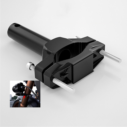 Off road motorcycle lamp extension rod frame