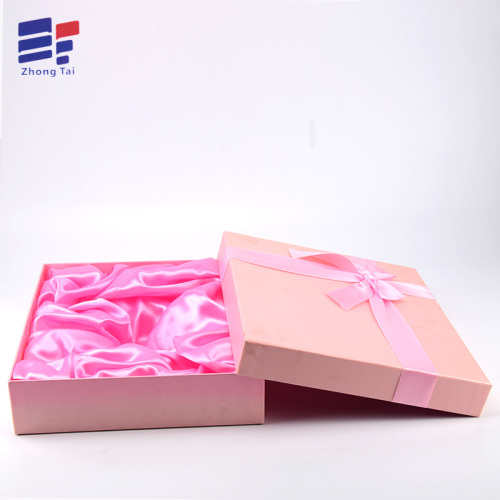 Pure color clothing paper gift box
