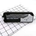 Custom school office transparent mesh pencil case