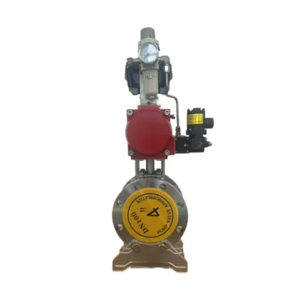 Pneumatic Sanitary Butterfly Valves