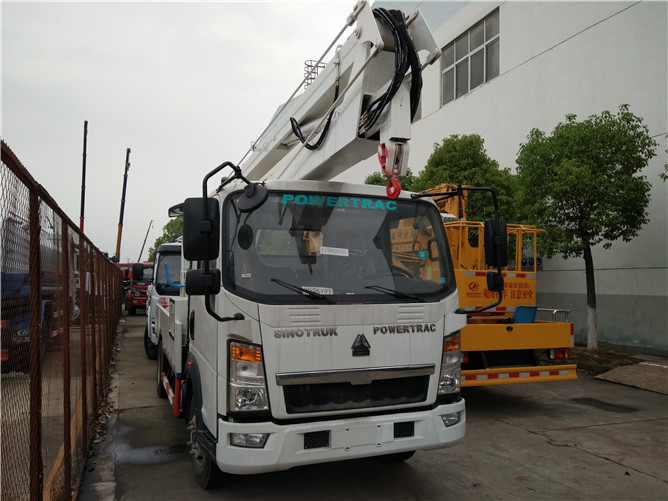 18m SINOTRUK Aerial Platform Lift Vehicles