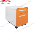 2 Drawer Mobile Steel Pedestal