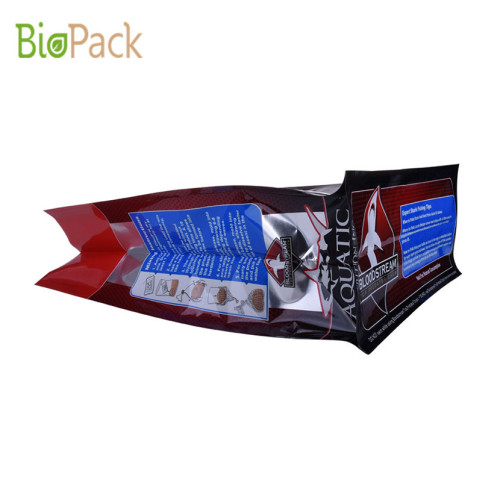 Good Seal Ability Aluminum foil Pet Food bag Square bottom and Low price