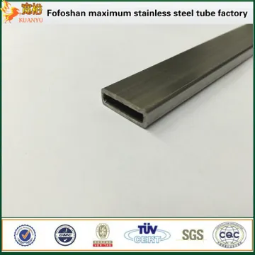 SUS316 stainless steel seamless pipe ASTM A554 flat tubes