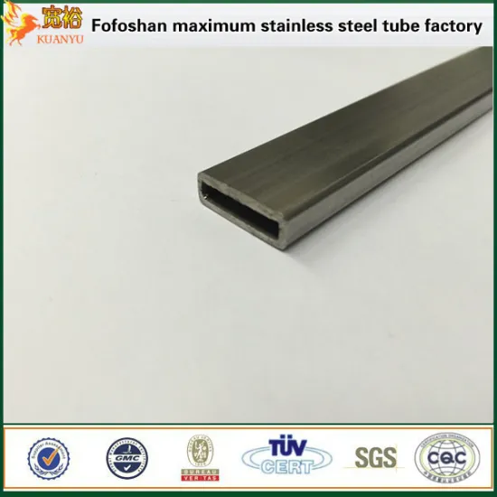 SUS316 stainless steel seamless pipe ASTM A554 flat tubes
