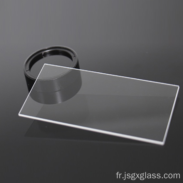 Fabrication optique de verre de quartz de silice fondue JGS1/JGS2/JGS3