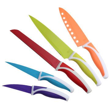 Newest Gift Box Packing Non-stick Chef's Knife Set