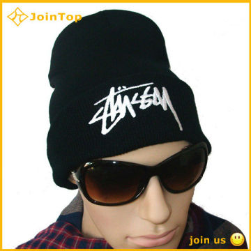 Knitted Soft Feel Slouch Woolen Beanie Hat for man