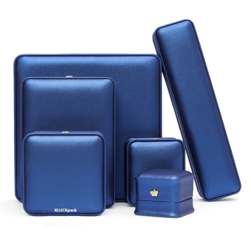 Soft high level PU Leather Necklace Ring Box