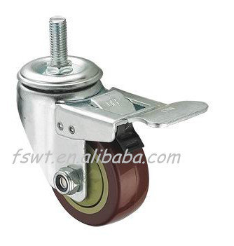 Screw Swivel Chair Base For Recliner Brake Casters