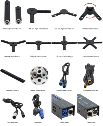 DC24V LED Bar Stage Light - SK6812 RGB Point by Point Lighting