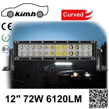 Hotsales Dual Row Model 12 Inch 6000K 72w led light bar 4x4