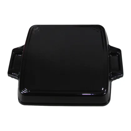 2024 Trendy Enamel Square Cast Iron Loaf Casserole Dish: Custom Bakeware Sets & Roasting Pan