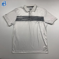 weiße schwarze Fäden Design Kleidung Poloshirts Design