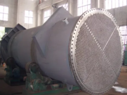 Shell and tube heat exchanger