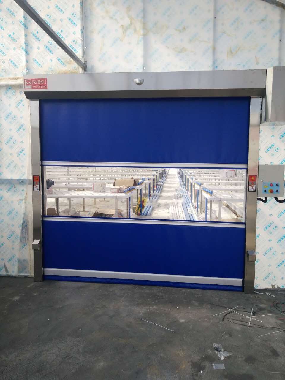 Automatic High Speed Fabric Door