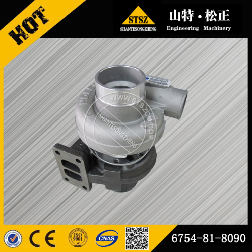 Komatsu escavadeira peças de reposição komatsu PC200-8 turbocompressor 6754-81-8090