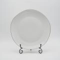 Ceramique de table de forme irrégulière, jeu de dîner en porcelaine fin chinois, jeu de dîner en porcelaine de luxe