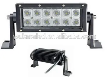 7.5 inch 36 watt double row Cree led bar lights, 10-30v led light bar, truck led light bar