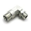 BSP NPT JIC Stainless Steel Hydraulic Adaptor