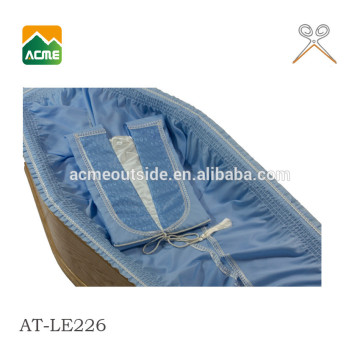 AT-LE226 luxury casket interior decoration supplier
