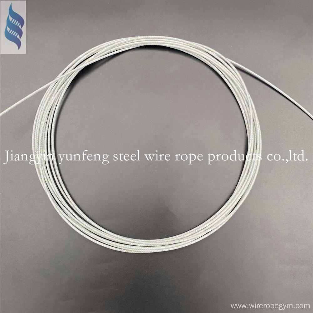 Coated wire rope 7x19-0.8-1.0MM