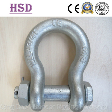 Us Type Forged G2130 Shackle with Safety Screw Pin