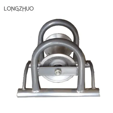 High Strength Straight Type Cable Guide Steel Cable Roller