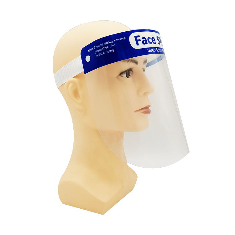 Reusable Clear Plastic Full Protective Face Shield Visor