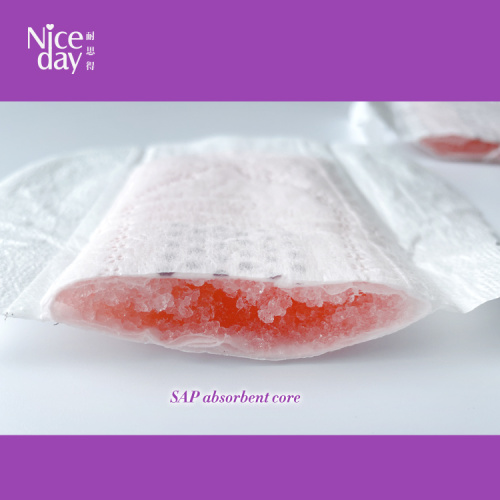 Dryness anion antibacterial soft smooth sanitary pad