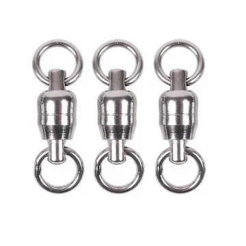 Stainless Steel Double Ball Bearing Fishing Swivel Connector