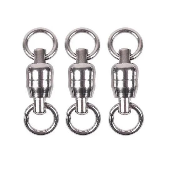 Stainless Steel Double Ball Bearing Fishing Swivel Connector