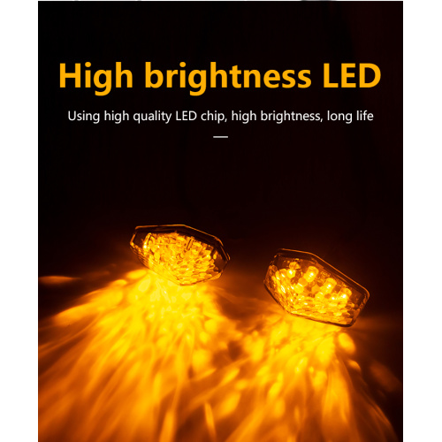 ફ્લશમાઉન્ટ સિગ્નલ્સ 12 વી મોટરસાયકલ એલઇડી ટર્ન સિગ્નલ સૂચકાંકો મોટરસાયકલ માટે લાઇટ સુઝુકી સૂચક