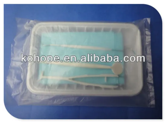 disposable dental instrument set