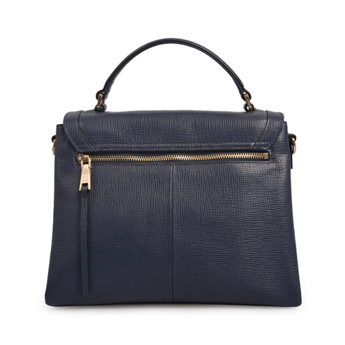 Sac fourre-tout en cuir de vache Saffiano classique