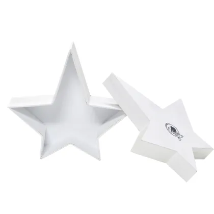 Five Pointed Star Shape Cardboard Gift Paper Box