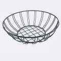 Fruit Hamper Black Metal Iron wire creative kitchen vegetable rack fruit basket holder Manufactory