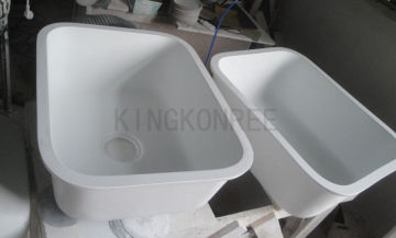 The Hygienic, Non-porous, Seamless Joints Solid Surface Sinks Popular From Kkr