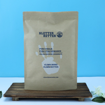 ক্রাফ্ট পেপার PE জিপার ব্যাগ