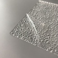 Striped acrylic sheet with crushed ice texture