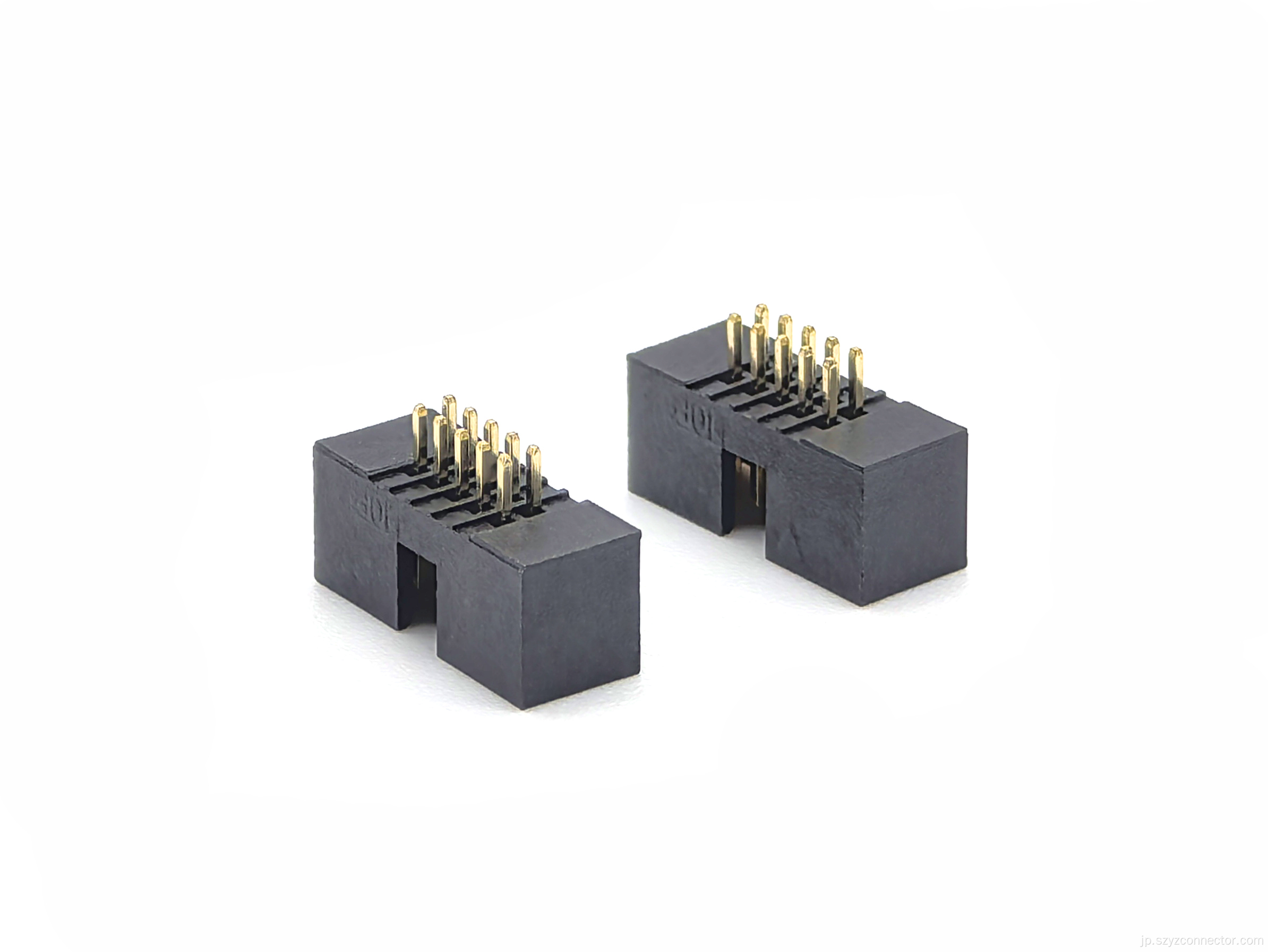1.27mmピッチボックスヘッダーコネクタストレートH5.4mm