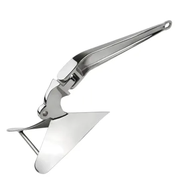 316 Stainless Steel Mirror Polished Boat Plough Anchor for Sale