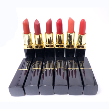 Miss Rose 2020 Custom Logo Matte Waterproof Solid Lipstick - Fancy Gold Diamond Channel Makeup Lipgloss